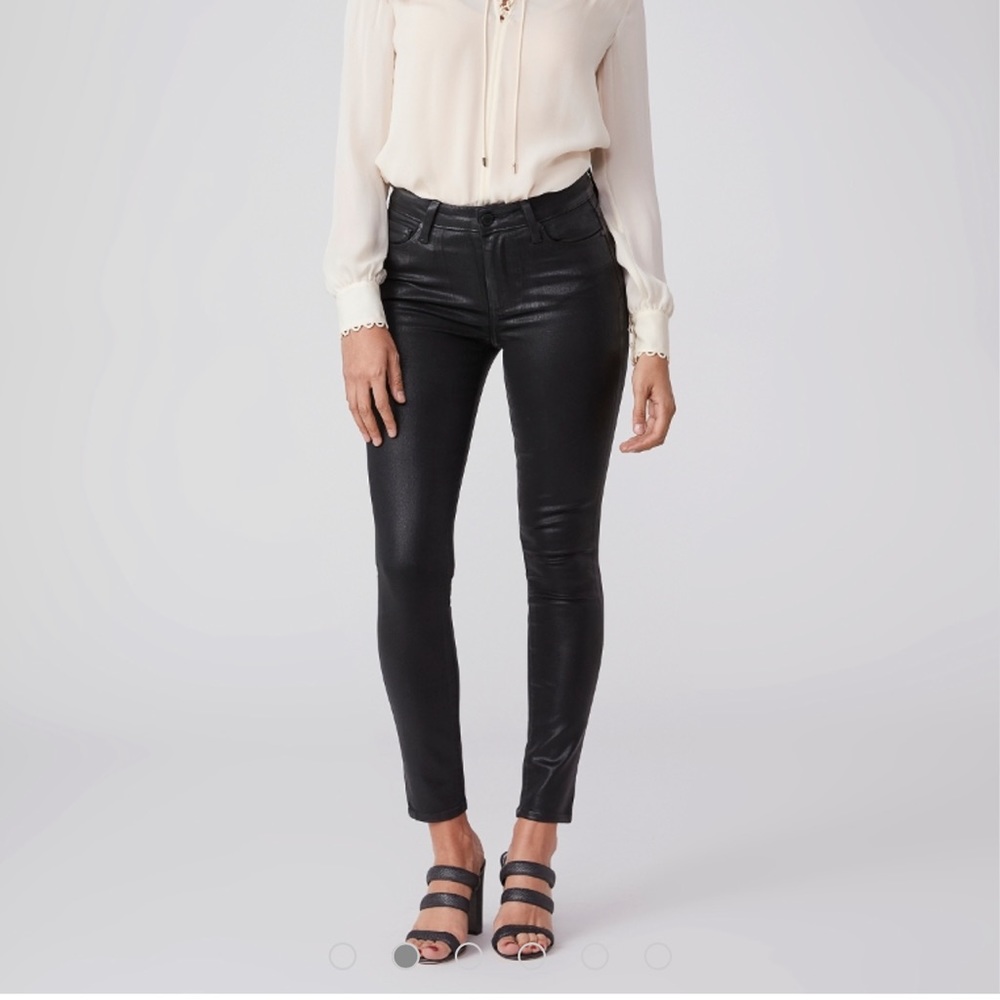 Paige coated Hoxton jeans